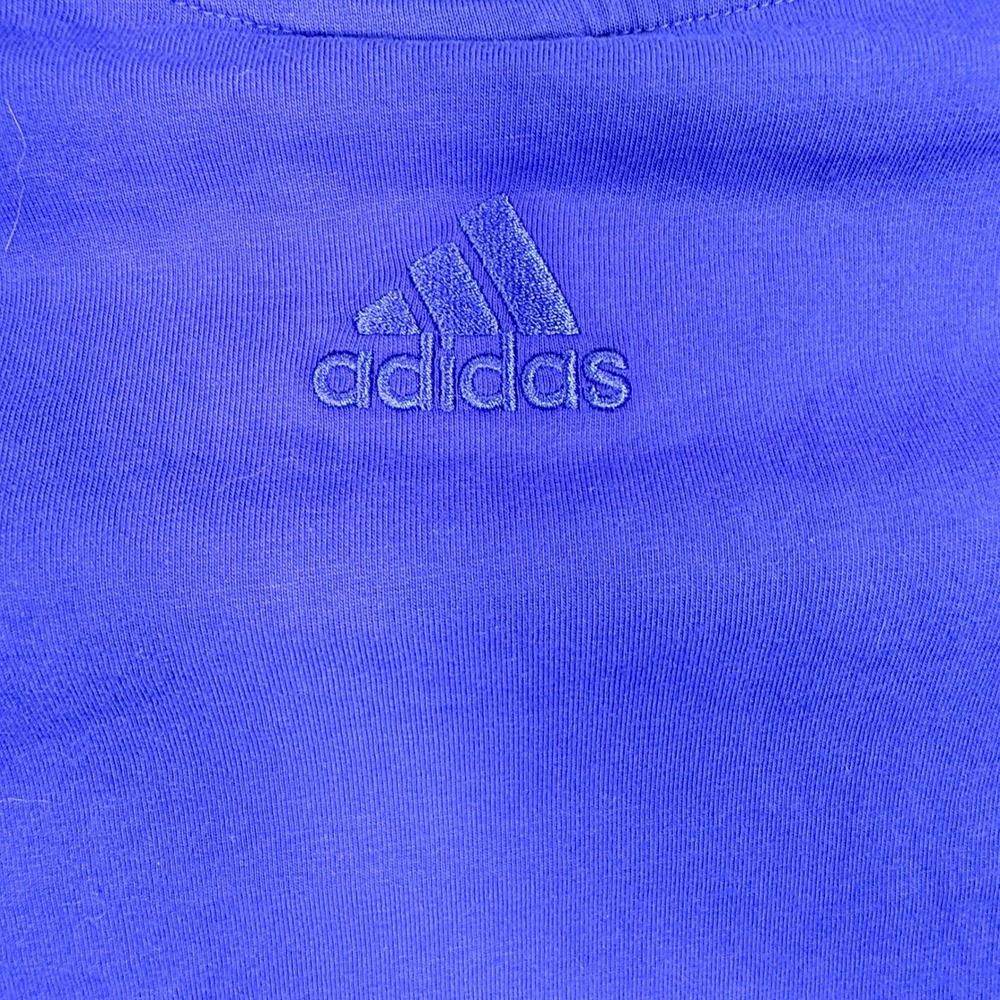 Adidas Mens Royal Blue Graphic Logo T-Shirt XLT Tall Short Sleeve Tee NWT - Picture 9 of 9